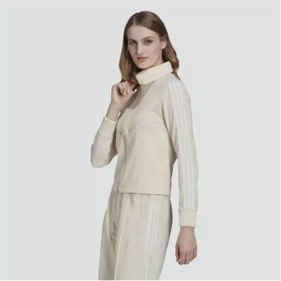 Adidas Primegreen Track Jacket - Wonder White - Size Medium - NWOT 💫 - Picture 6 of 16